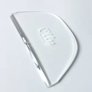 Acrylic Bevelled Edge Cake Scraper With Custom Logo Supplier Cake Accessories thumbnail-4