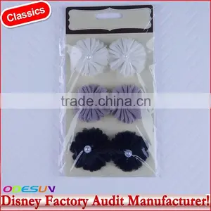 Disney Universal NBCU FAMA BSCI GSV Carrefour Factory Audit Manufacturer 1" Paper Flowers 6 Pack thumbnail-1