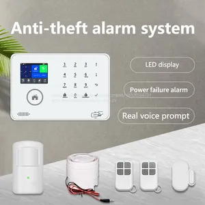 Smart Life App Control GSM Wireless Connection Alarm System Kit WiFi Alarm System RFID GPRS Alarm System 2021 thumbnail-4