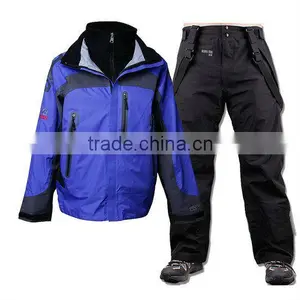 Useful for Sports Colour Warmth and Breathable and Water Proof PTFE Ski Suit Set thumbnail-1