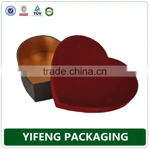 New Custom Heart Shape Cardboard Gift Packaging Box, Cardboard Paper Packaging Box thumbnail-3