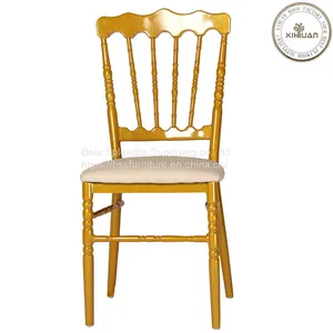 Home Furniture Side Chair With Wood Leg Armless Plastic Dining Chair With PU Leather Cushion thumbnail-2