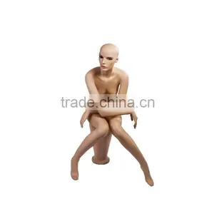 Sexy Female Mannequin on Sale,make up Female Mannequin,sitting Mannequin thumbnail-1