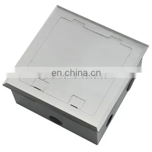 JS-DC180 Beiing 220V Hidden Media Power Electric Multi Plug Floor Socket Box thumbnail-4