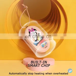 Small Pocket Handy Hand Heater Portable Reusable Usb 5000mAh Electric Rechargeable Power Bank Hand Warmer thumbnail-4