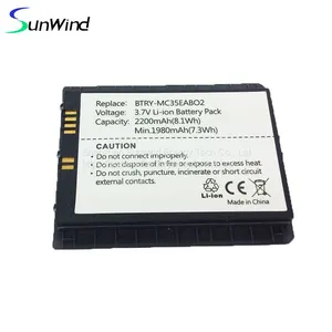 3.7V 2200mAh Battery for Symbol 82-90129-01 82-90129-02 Fit for Symbol MC35 Batteries Lithium Ion thumbnail-1