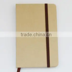 Recycled a5 Brown Craft Paper Notebook thumbnail-1