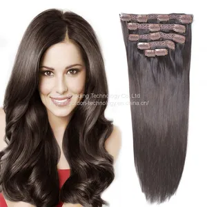 Natrual Color Clip-in Human Hair Extension With Factory Price thumbnail-1