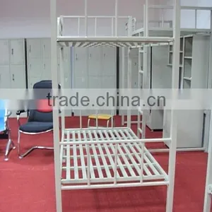 (DL-B1)Folding 1.2mm Steel Pipe Thickness Strong Black Military Metal Bunk Bed thumbnail-4