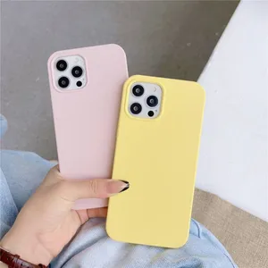 Colorful Matte Soft Silicone TPU Mobile Phone Case For Iphone 6 7 8 Plus X Xr 11 12 13 14 Pro Max Mini thumbnail-4