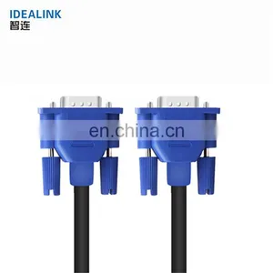 Customized 10 Foot 15 Pin Vga Monitor Extension Cable Male To Female thumbnail-2