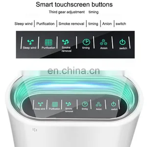 Living Room Multi-stage Fan Speed Low Noise UV Lamp Air Purifier thumbnail-3