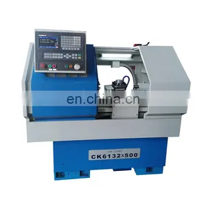 Siemens 808DA Cnc Flat Bed Lathe CK6132x500 With High Precision thumbnail-2