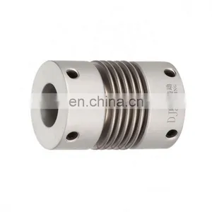 High Quality DR Series Aluminum Alloy Spring Bellow Set Screw Coupling thumbnail-3