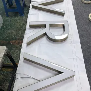 Epoxy Resin Electronic Signs Frontlit Shop Signage Advertising Letters thumbnail-3