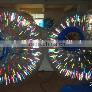2015 New Arrvail Inflatable Shinning Zorb Ball Harness Zorb Ball for Sale thumbnail-4