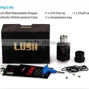 Huge Vapor High Quality Wotofo Lush Drip Tank Elego Wholesale Rda thumbnail-5