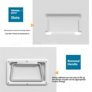 Heavy Duty 10 Drawer Blueprint Organizer | With Central Lock System | for Engineering Company thumbnail-2