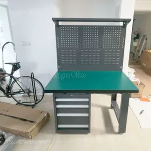 Hengna Industrial Workbench | Steel Tool Bench With Pegboard & Drawers / HN-MW07 / Workstation for Heavy Duty Maintenance thumbnail-2