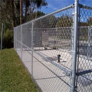 Chain Link Fence With Free Installation Guide and Custom Cutting Service thumbnail-1