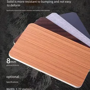 Solid Wood Decorative Panels Made of Bamboo and Wood Fibers, Specially Used for Interior Wall Decoration, Environmentally Friendly and Flame-retardant Wall Panels thumbnail-2