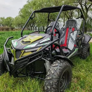 Customizable 180CC 4 Stroke Gas Go Kart UTV Off-Road Outdoor Park Tricycle for Adult Beach Buggy 4x4 Disc Brake Chain Drive thumbnail-1