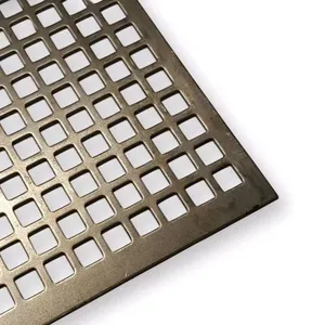 304/316 Stainless Steel Round Hole Perforated Sheet for Construction thumbnail-1