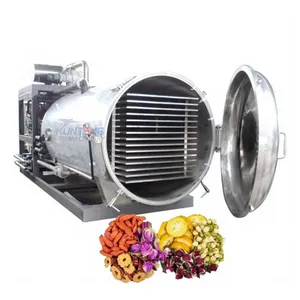 Industrial Goat Milk Honey Candy Vegetable Mangosteen Vacuum Freeze Dryer Machine thumbnail-1