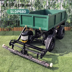 China Manufacturer Remote Control Robotic Mower 680kg Load Capacity Agricultural Cutting Machine thumbnail-2