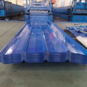 RAL Standard Color Coated Corrugated Steel Plate, Hot Dip Galvanized, 30-275g/m² Zinc, Bulk Order thumbnail-4