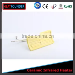 220V 500W LONG WORKING LIFE LARGE FLAT CE CERTIFICATION HOT SALE ELECTRIC INFRARED CERAMIC HEATER PLATE WITH THERMOCOPULE thumbnail-5