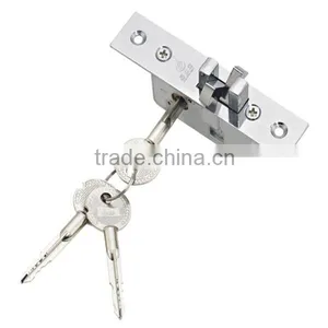 High Quality Good Selling Sliding Iron Keys Brass Cylinder Door Lock for Aluminium and Wooden Door thumbnail-1