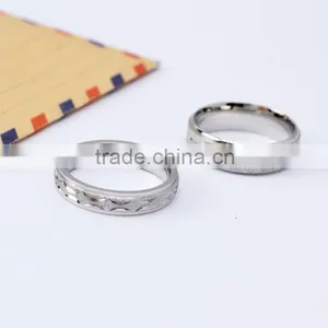 Top Sale Newest Product 316l Stainless Steel Jewelry Wholesale Rings Silver Rings thumbnail-2