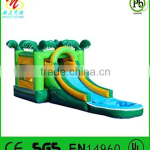 0.55mm Pvc Inflatable Combo Bouncer Slide thumbnail-1