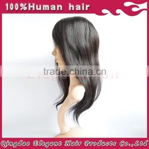 Silk Top 100% Super Quality Human Remy Hair Toupee thumbnail-2