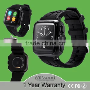 UC08 3G Android Smart Watch Phone MT6572A WiFi Bluetooth SmartWatch GPS 1.54" Display Heart Rate Monitor Bluetooth Connection Quality Choice thumbnail-1