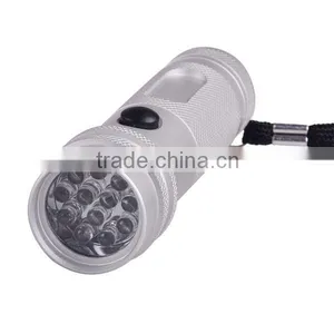 High Quality Durable Flashlight Torch Branded 12 LED Torchlight for Promotion thumbnail-2