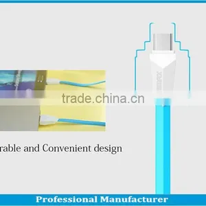 High Qaulity Remax 1M Length TPE Copper Core 2.1A Aliens Micro Usb Cable for Android thumbnail-6