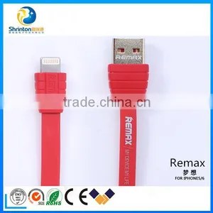 Remax Dream 2.1A 1.0M USB Cable for Iphone 5 thumbnail-1