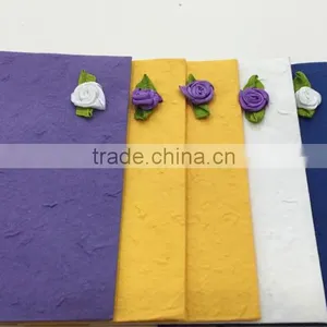 Handmade Paper Envelope With Artificial Flower thumbnail-4