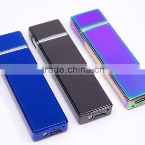 HOT SELLING USB Charging Double Electronic Cigarette Lighter in China thumbnail-2