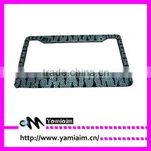 Bling Rhinestone License Plate Frame thumbnail-1