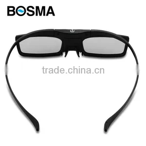 Active Shutter 3D Glasses Support Infared and Bluetooth Signal for /sony/ChangHong/ Samsung// LG/ PANASONIC 3D TVS thumbnail-1
