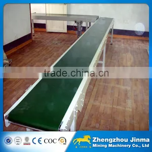 Stainless Steel Or Carbon Steel Flat Food PVC Belt Conveyor thumbnail-1