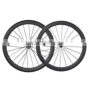 2016 China 700C 50mm Clincher Basalt Brake Surface UD Matt Road Bike Wheels Carbon thumbnail-1