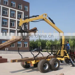 Log Grapple Trailer JW-ZM01 thumbnail-1