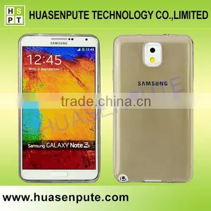 for Samsung Note 3 Transparent Silicone Skin Protector Case Cover for Samsung Note 3 thumbnail-3