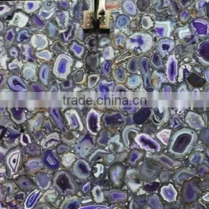 Semi Preious Purple Raw Brazil Agate thumbnail-3