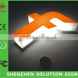 Outdoor Illuminate Business Name Street Sign thumbnail-1