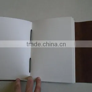 Handmade Journal Diary With 200 Blank Pages Genuine Leather Notebook thumbnail-3